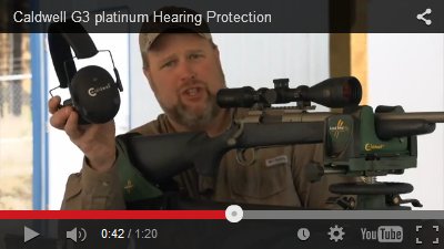 Click to watch the Caldwell G3 Platinum video clip