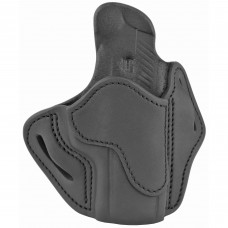 1791 OR Optic Ready, Belt Holster, Stealth Black Leather, Fits  CZ P01/P10/P10C/P10S, HK VP9/VP40, FN FIVE-SEVEN USG and MK2, Right Hand, Size 2.4S OR-BH2.4S-SBL-R