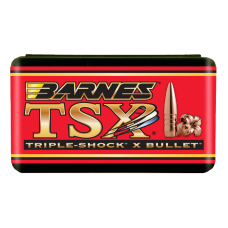 Barnes TSX .30 Caliber .308 200 grain Hollow Point Flat Base Box of 50