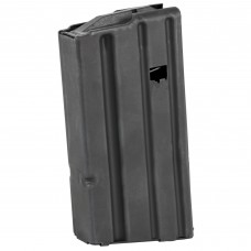 Ammunition Storage Components Magazine, 223 Rem, Fits AR-15, 10Rd Capacity with 20Rd Body, Stainless, Black. 223-20RD-L-10RD-SS