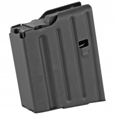 Ammunition Storage Components Magazine, 308 Win, Fits AR Rifles, 5Rd, Stainless, Black 308-5RD-SS