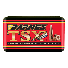 Barnes TSX Bullets6.5mm .264" Diameter 130 Grain Hollow Point Boat Tail box of 50