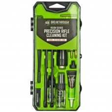 Breakthrough Clean Technologies Vision Series, Cleaning Kit, For .243 Cal/6MM, Includes Cleaning Rod Sections, Hard Bristle Nylon Brushes, Jags, Patch Holders, Cotton Patches, Durable Aluminum Handle And Mini Bottles of Bre