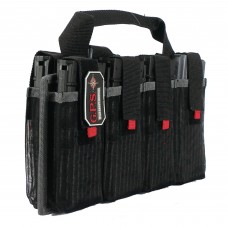 G-Outdoors, Inc. Magazine Tote, Black, Soft, Fits 8 AR Style Mags GPS-1365MAG