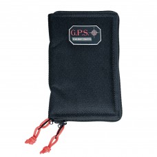 G-Outdoors, Inc. Pistol Sleeve, Black, Soft, Medium GPS-865PS