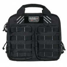 G-Outdoors, Inc. Tactical, Range Bag, Black, Soft, Up To 2 Pistols GPS-T1412PCB