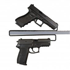 Gun Storage Solutions Over Under Handgun Hangers - 2 pack (4 gun storage) OUHH2