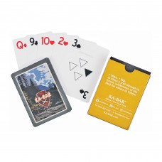 KABAR Playing Cards, Water Resistant, Made from White PVC 9914