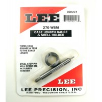 Lee Precision Case Length Gauge & Shell Holder .270 Winchester Short Magnum