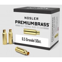 Nosler Premium Brass 6.5mm Grendel box of 50
