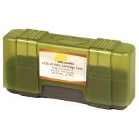 Plano Ammunition Box, Holds 20 Rounds of .22-250/.250 Savage Rifle Rounds, Charcoal/Green , 6 Pack 1228-20