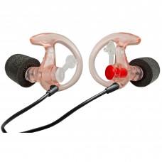 Surefire EarPro Sonic Defender, Ear Plug, Medium, Clear EP7-MPR