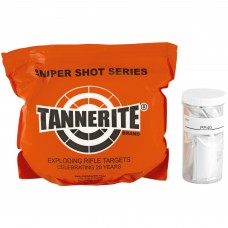 Tannerite Sniper Shot, (4) 5lb., (40) Target Pouches, (1) mixing jar, (1) prepacked silver catalyst, (1) earplugs SNT 40