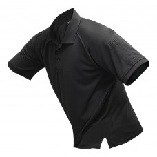 Vertx Coldblack Short Sleeve Polo Shirt, Black, Polyester, 2XL F1 VTX4000P BK 2XL