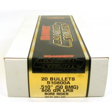 Barnes Banded Solid Bullets .50 BMG .510" Diameter 800 Grain Spitzer Boat Tail Box of 20