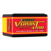 Barnes Varmin-A-Tor .243 Caliber, 6mm 72 Grain Hollow Point Flat Base Bullets box of 100
